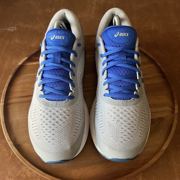 ASICS Gel-Kayano 25 Lite-Show Road Running Gray Blue Mens 9.5 Shoes Sneakers main image 14
